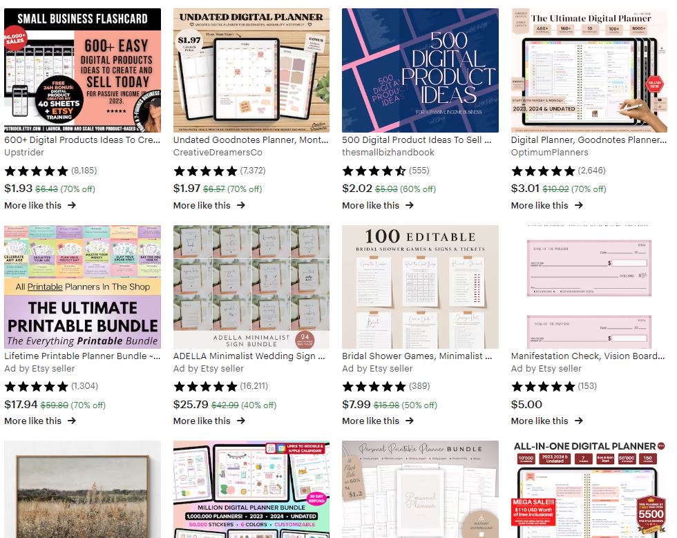 printables side hustle