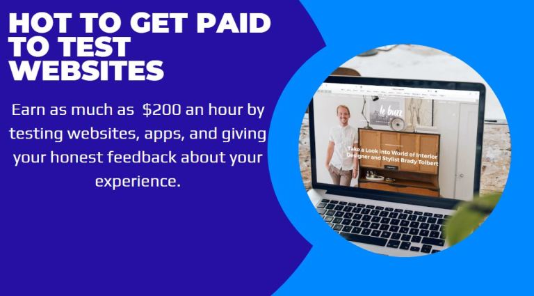 get paid to test websites