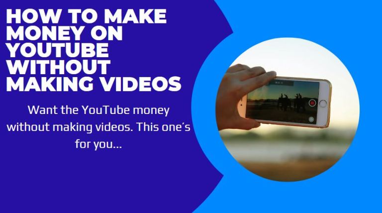 how to make money on youtube without making videos