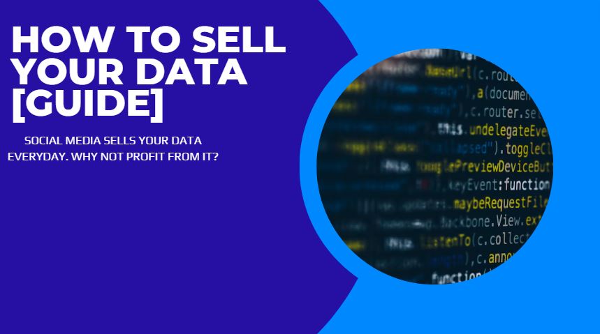 how to sell your data