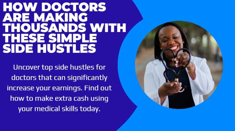 side hustles for doctors