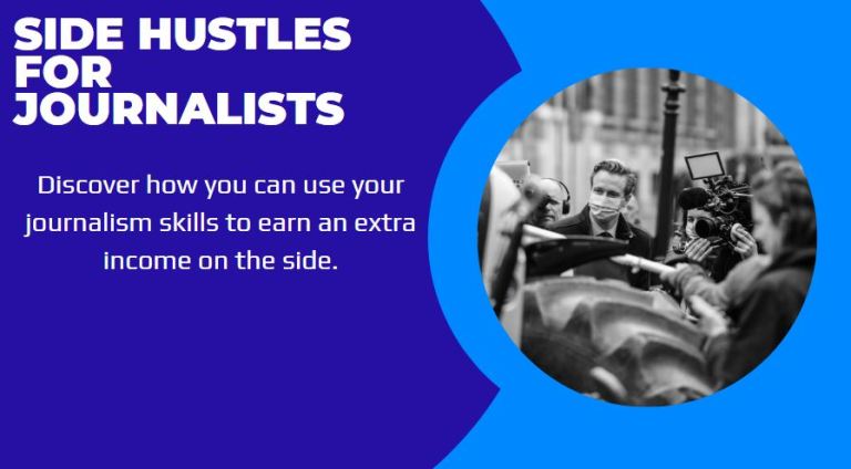 side hustles for journalists