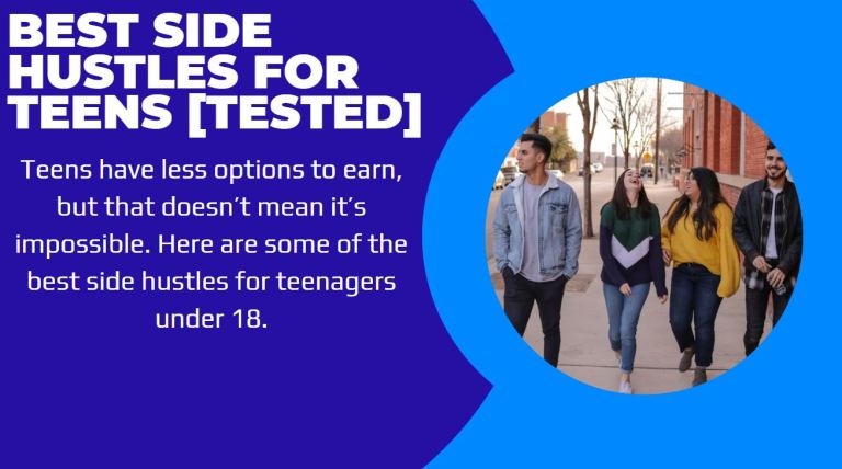 side hustles for teens