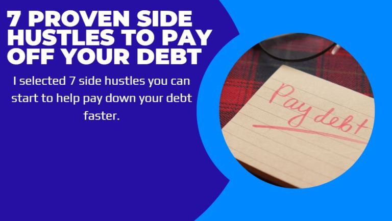 side hustles to pay off debt